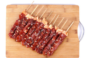 BBQ on Stick - Mrs. Garcia's Meats | Buy Meats Online | Trusted for Over 25 Years